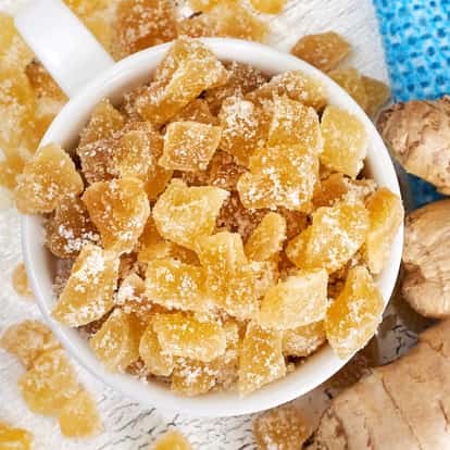 candied ginger
