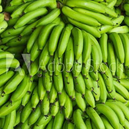 Green Banana Syrup bunches of bananas filling the frame