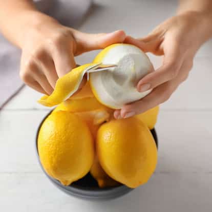 lemon zest