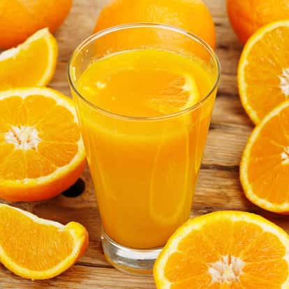 light orange juice