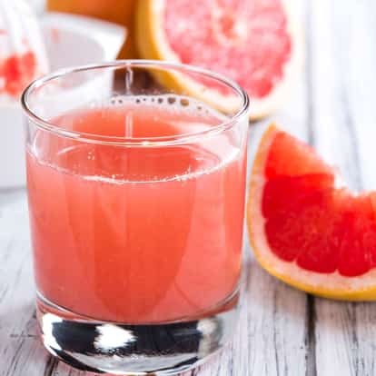 pink grapefruit juice