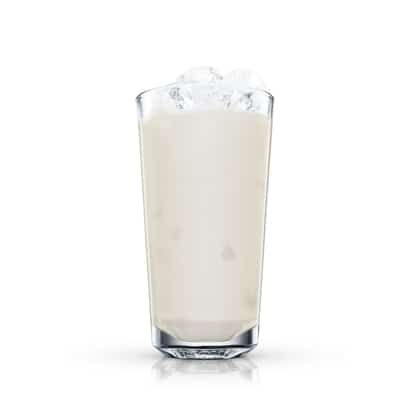 a glass of milk