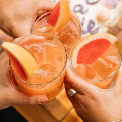 The Greyhound cocktail made with Absolut Grapefruit Vodka