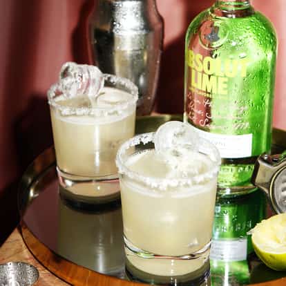 absolut lime vodkarita