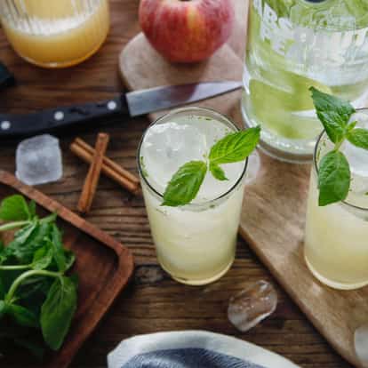 absolut spiced pear mojito