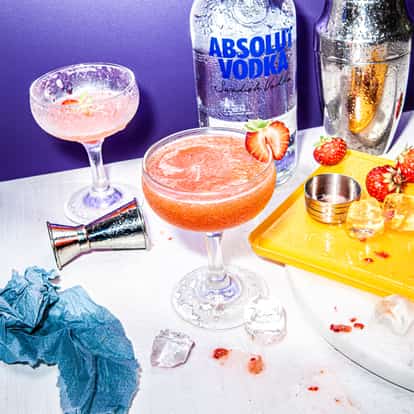 absolut strawberry martini