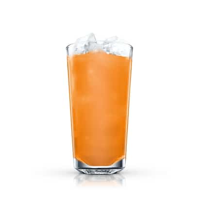 Archangel in a highball glass with ice on white background