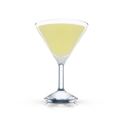 basil and pineapple martini