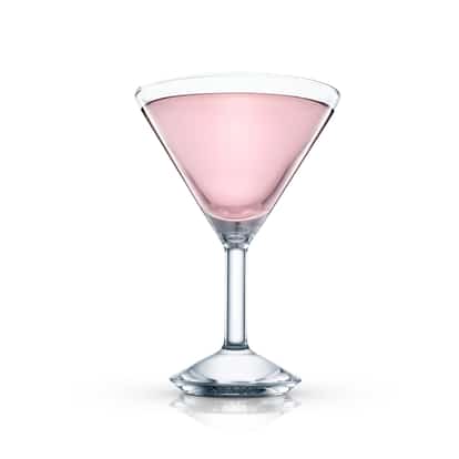 Gloom Raiser in a martini glass on white background