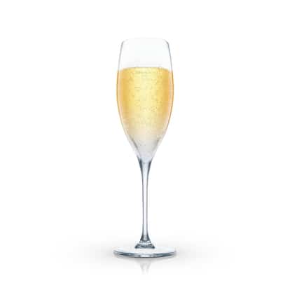 Grand Royal in a champagne flute on white background