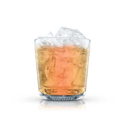 Irish Fizz in an Absolut rocks glass with crushed ice