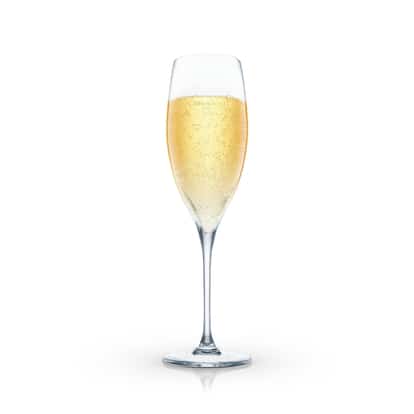Monte Carlo Imperial served in a champagne flute on white background