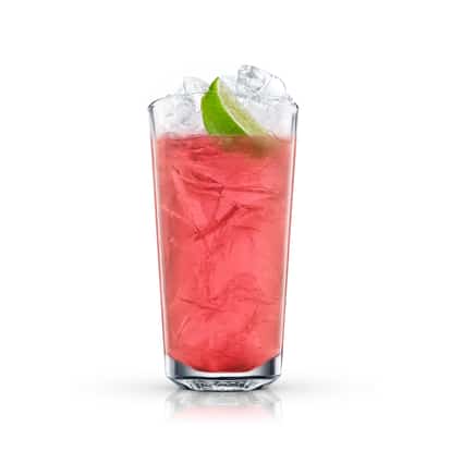 pomegranate lime and tonic