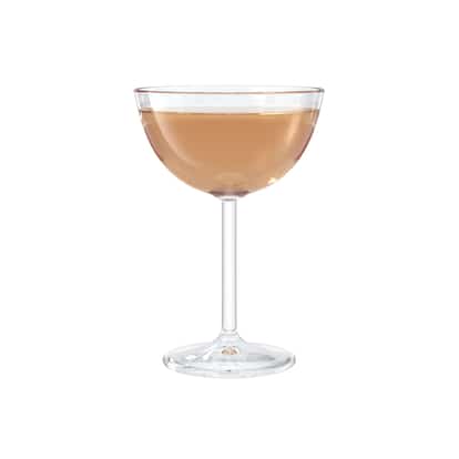 Royal Clover Club in a coupe glass on white background