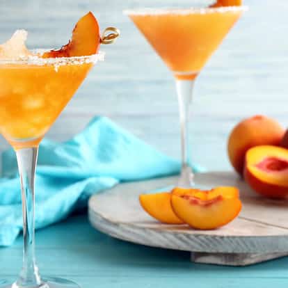 virgin peach margarita