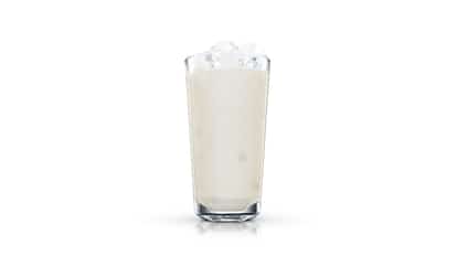 a glass of milk