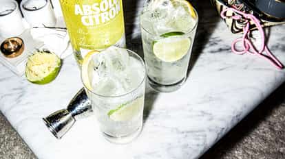 absolut citron soda