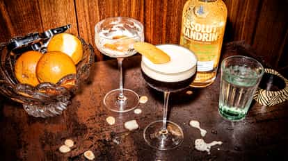 absolut mandrin espresso martini
