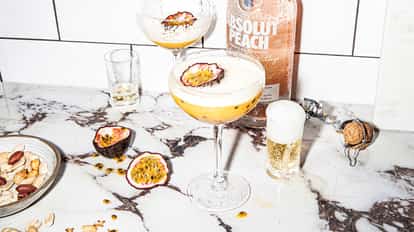 absolut peach passion star martini