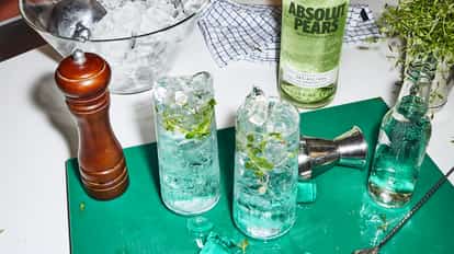 absolut pears highball