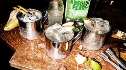 absolut pears mule