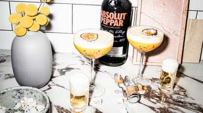 absolut peppar passion star martini
