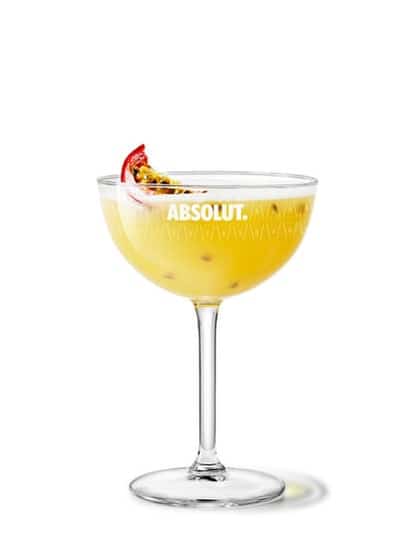 Absolut Vanilia Passion against white background