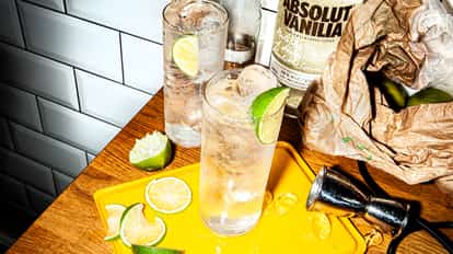 simple vanilla vodka